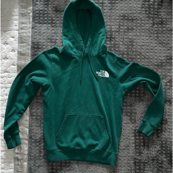 North Face NSE Green Hoodie - Picture 1 of 4